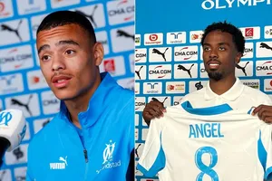 Angel Gomes tái hợp với Mason Greenwood tại Marseille. Ảnh: Frederic Speich / Xavier Ponroy