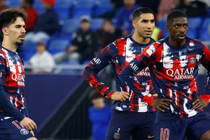 Vitinha, Hakimi và Dembele là những ứng viên danh hiệu Quả bóng Vàng 2025 của PSG. Ảnh: Getty Images