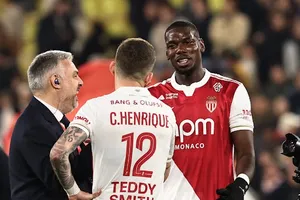 Pogba xuất hiện vào cuối chiến thắng của Monaco trước PSG. Ảnh: REUTERS