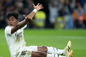 Endrick mới đá vỏn vẹn 11 phút mùa này tại Real Madrid. Ảnh: Getty Images