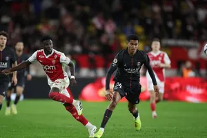 Monaco đánh bại PSG trong lần gặp gần nhất tại Ligue 1. Ảnh: Getty Images