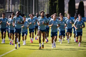 Marseille tập huấn giữa mùa giải vào thời điểm phong độ gặp khủng hoảng. Ảnh: Getty Images