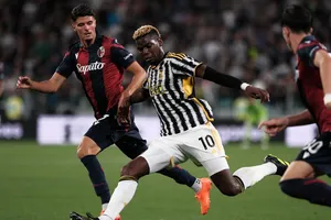 Pogba thời còn khoác áo Juventus trước án phạt doping. Ảnh: THX