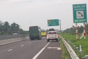 Trung Luong – My Thuan Expressway extends free toll collection for 30 days