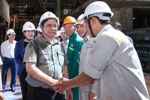 PM inspects stagnant steel project in Thai Nguyen