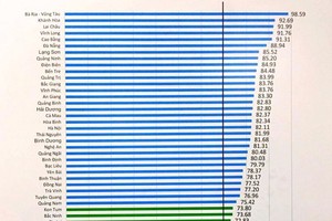 HCMC’s Provincial Open Budget Index at low level