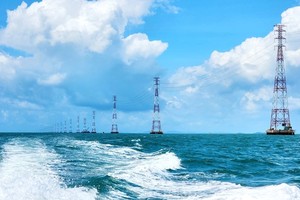 Phase 1 of Kien Binh - Phu Quoc 220kV cross-sea power line energized