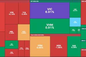 Although VIC cushions the market, VN-Index shrinks 8 points