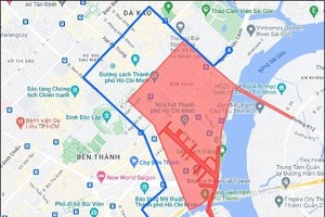 HCMC adjusts traffic on some routes for firework displays on Tet holiday 