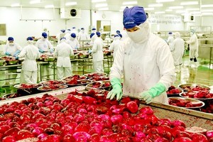 Agricultural, aquatic product exports speed up at beginning of new year