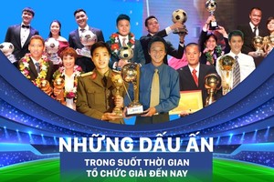 Vietnam Golden Ball Awards - 27 years of companionship with Vietnamese football