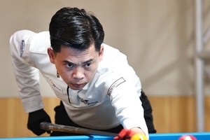 Duong Anh Vu's opening victory in PBA Team League Billiards