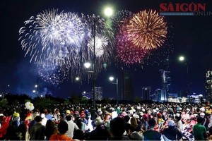 HCMC celebrates National Day with fireworks display