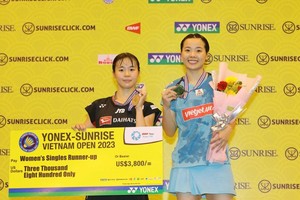 Nguyen Thuy Linh clinches 2nd consecutive championship at Vietnam Open 2023