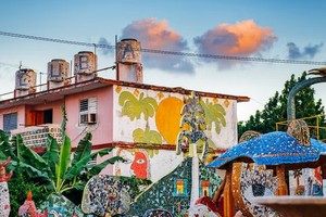 Unique architecture of Cuba