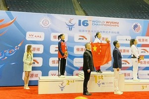 Vietnam wins first silver medal at 16th World Wushu Championships