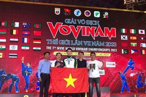 Vietnamese Vovinam athletes secure four more golds at 7th World Championships
