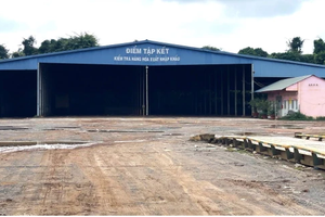 Tay Ninh allows temporary warehouse operation at Xa Mat Border Gate area