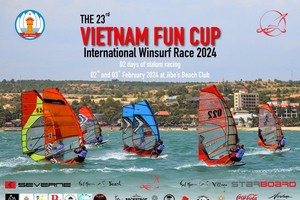 Windsurf Mui Ne Fun Cup sets sail in Binh Thuan