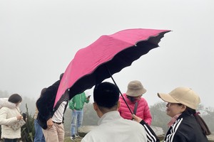 Drizzle in the North, hot sunshine in the South at weekend