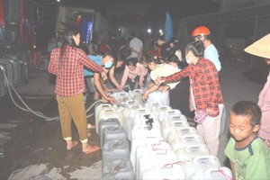 Daily activities disturbed due to severe water shortages