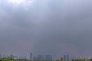 Low-pressure area appears on East Sea