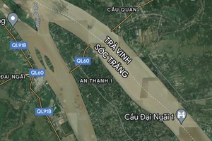 Over 1.14 million cubic meters of sand on Hau River to be exploited