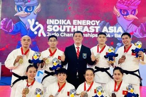 Vietnam tops SEA Judo Championships 2024 with 20 gold medals