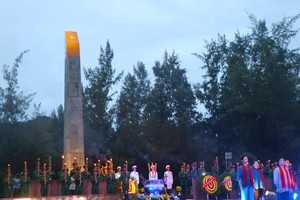 Various tribute activities for revolutionary veterans in Con Dao