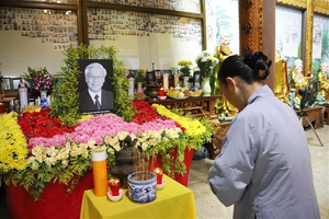 Vietnamese community in Laos mourns General Secretary Nguyen Phu Trong