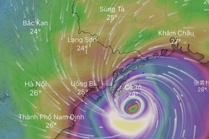 Super Typhoon Yagi shifts South, heads for Hanoi