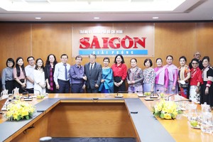 Chiang Mai women, journalist delegation visits Sai Gon Giai Phong Newspaper