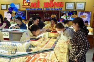 Plain gold rings surpass VND96 million per tael