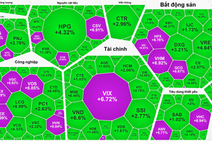 VN-Index extends winning streak for third session, fueled by large-cap surge