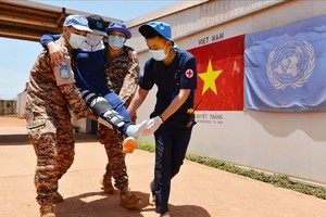 Vietnam’s blue berets in conflict zones: Forging peace and healing wounds