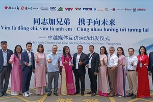 Vietnam’s key media delegation pays working visit to China