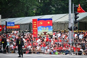 Hanoi police announce traffic restrictions for National Day parade rehearsal