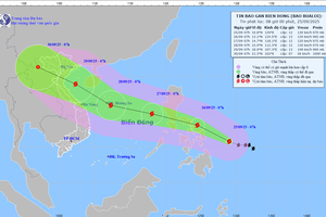 Typhoon Bualoi rapidly intensifies, while Ragasa weakens near Northern Vietnam