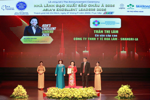 Vietnamese businesswoman honored as “Asia’s Excellent Leader 2025”