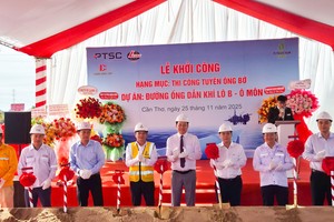 Can Tho City breaks ground on onshore segment of Block B – O Mon gas pipeline