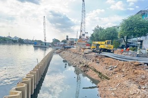 HCMC breaks ground on Doi Canal north bank project