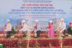 HCMC breaks ground on four major healthcare projects