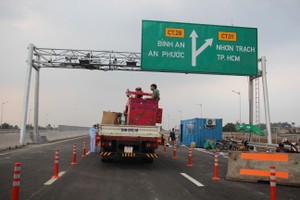 Bien Hoa–Vung Tau Expressway ready for temporary operation ahead of Tet