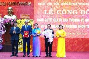 Dong Nai City announces establishment of ten new wards