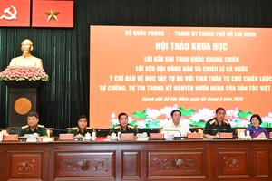 Ministry of National Defense, HCMC Party Committee hold scientific conference