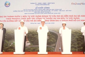 Construction begins on road linking Ma Da Bridge to HCMC Ring Road 4