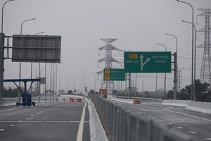 Ben Luc-Long Thanh Expressway to open fully, strengthening southern connectivity