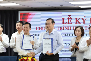 Ho Chi Minh City Press and Radio-Television Agency, Vietlott sign media deal