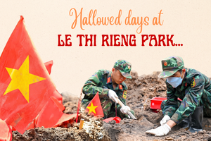 Hallowed days at Le Thi Rieng Park