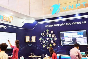 The educational ecosystem of VNPT has been widely used in Vietnam recently. (Photo: SGGP)